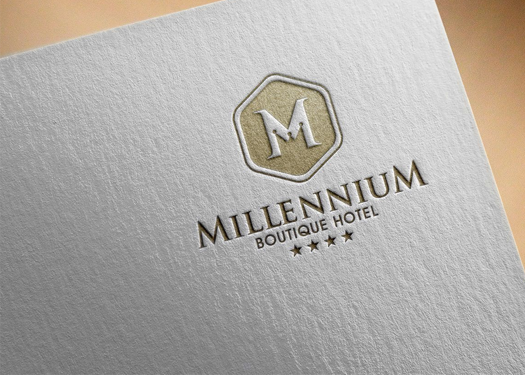 MILLENIUM - Thiết kế nhận diện thương hiệu khách sạn 4 sao Millenium Boutique Hotel
